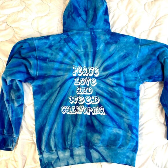 Enjoy Weed Tie Dye Sweatshirt Size S - Picture 2 of 7